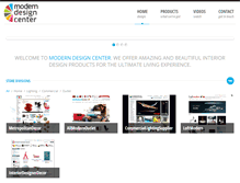 Tablet Screenshot of moderndesignctr.com